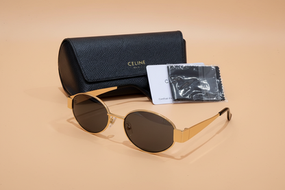 Celine Triomphe oval sunglasses