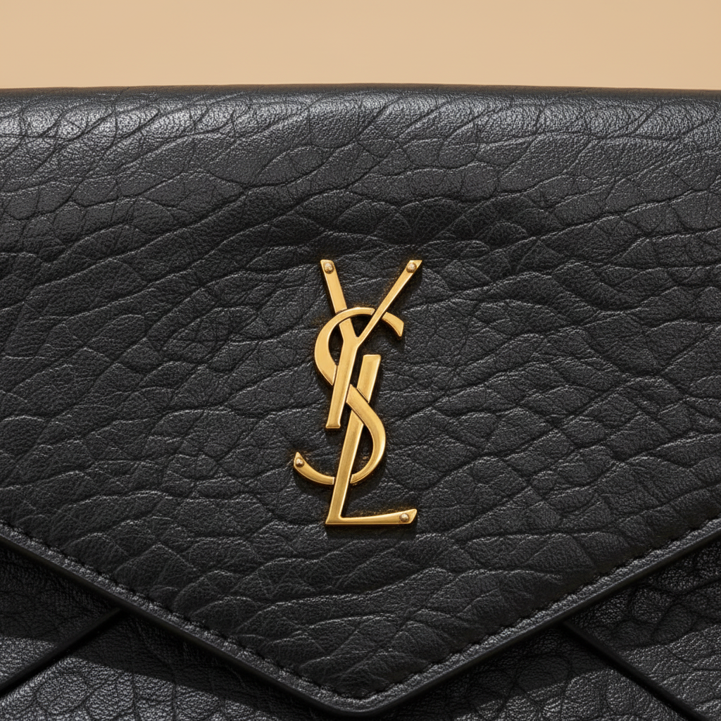 Saint Laurent large envelope clutch