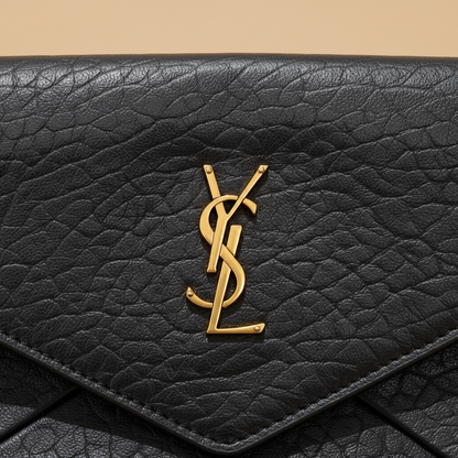 Saint Laurent large envelope clutch
