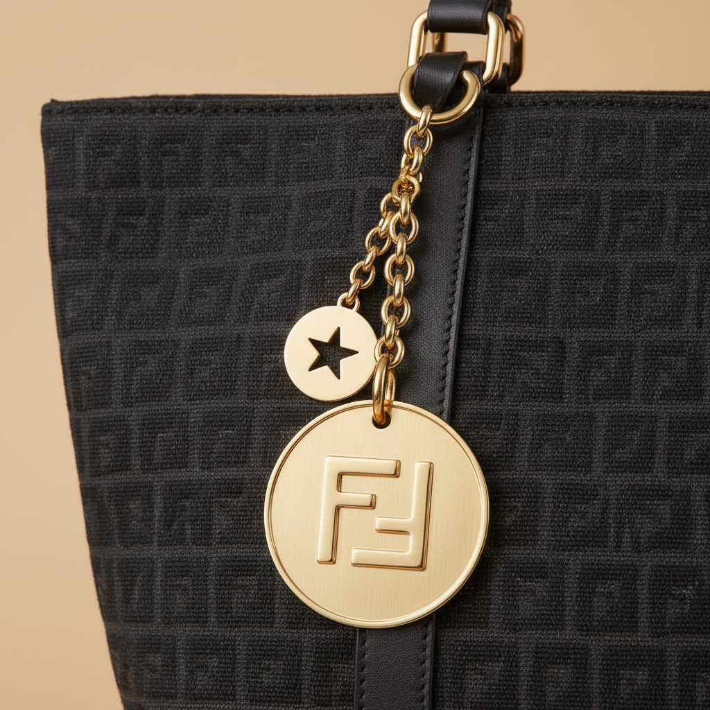 Fendi Zucchino FF monogram tote