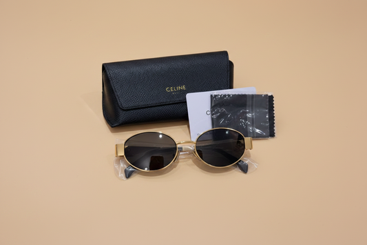 Celine Triomphe oval sunglasses