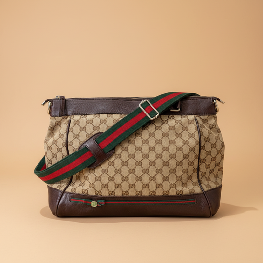 Gucci GG canvas messenger/shoulder