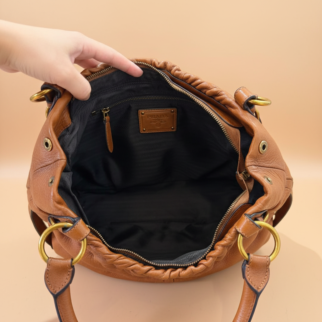 Prada Gaufre hobo
