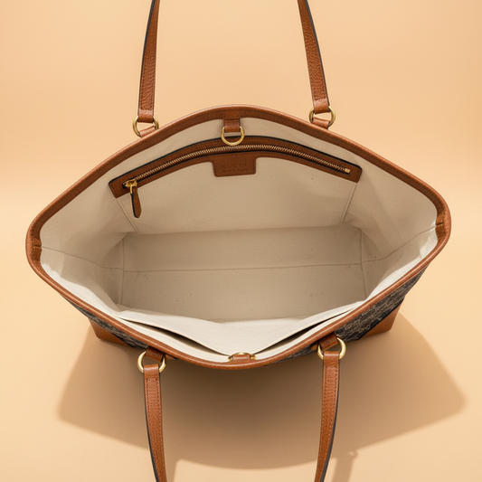 Gucci Ophidia GG denim tote